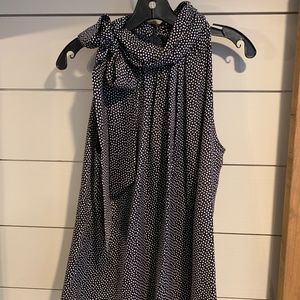 St. John silk sleeveless blouse